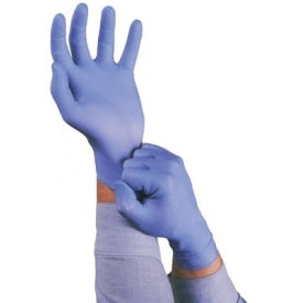 10mil Thick Long Cuff Nitrile Powder Free Industrial 50pcs.