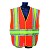 Orange Class II safety Vests