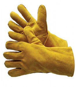 Brown Leather Welding Glove 1 pair