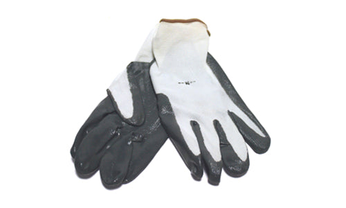 White Nylon with P/U Dipped Palm (12 pair)