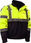 Lime Green Fluorescent Class III jacket