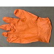 Orange diamond textured Nitrile 8.5mil Thick powder free Textured 50pk