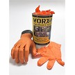 Orange diamond textured Nitrile 8.5mil Thick powder free Textured 50pk